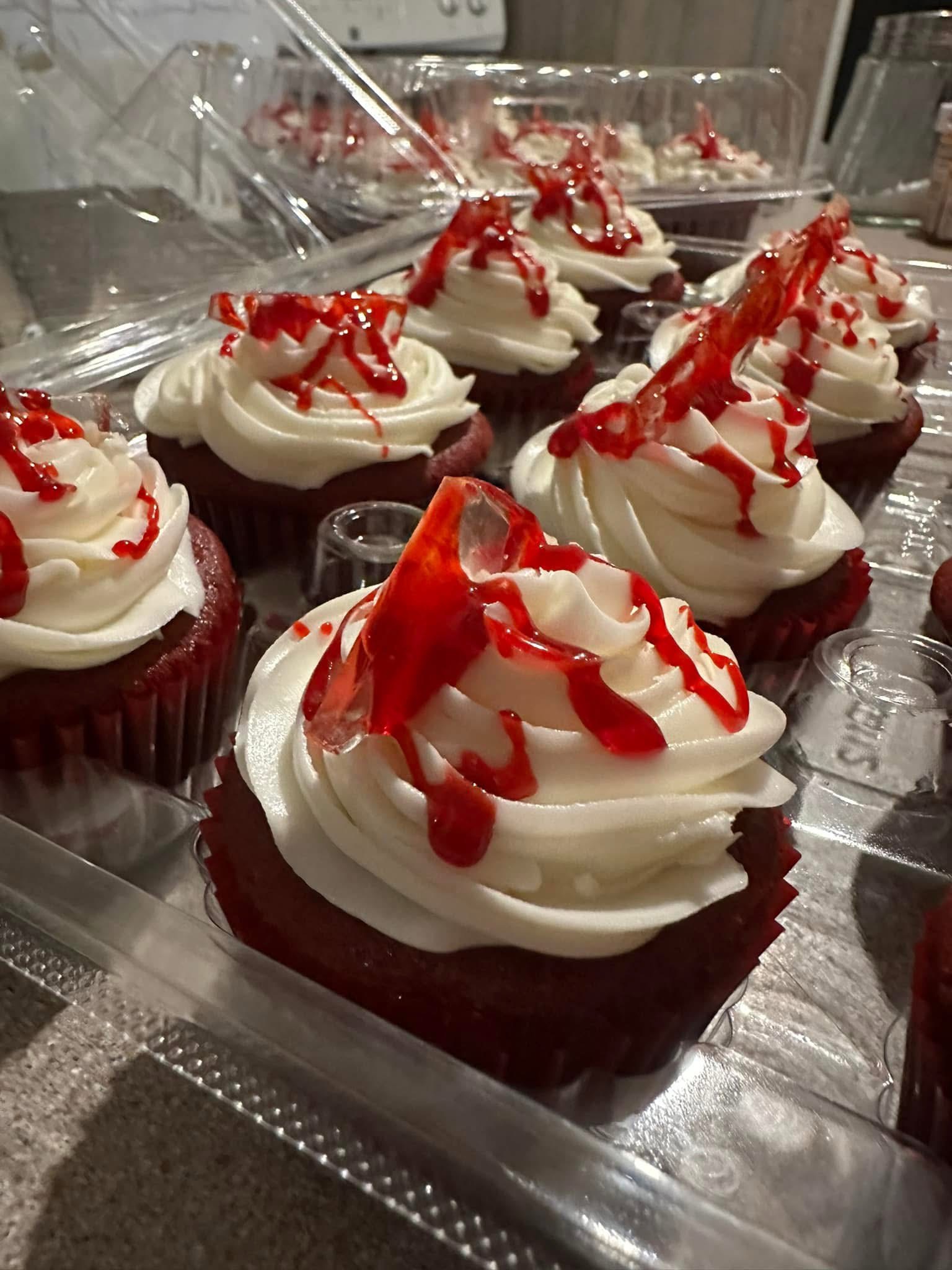Bloody cupcakes
