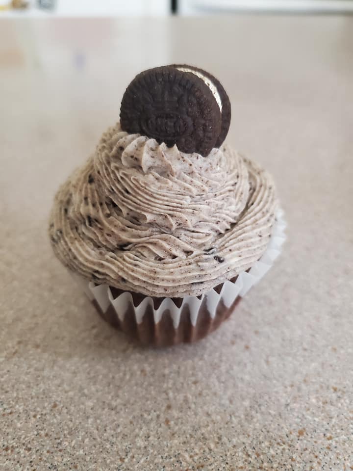 Oreo cupcake