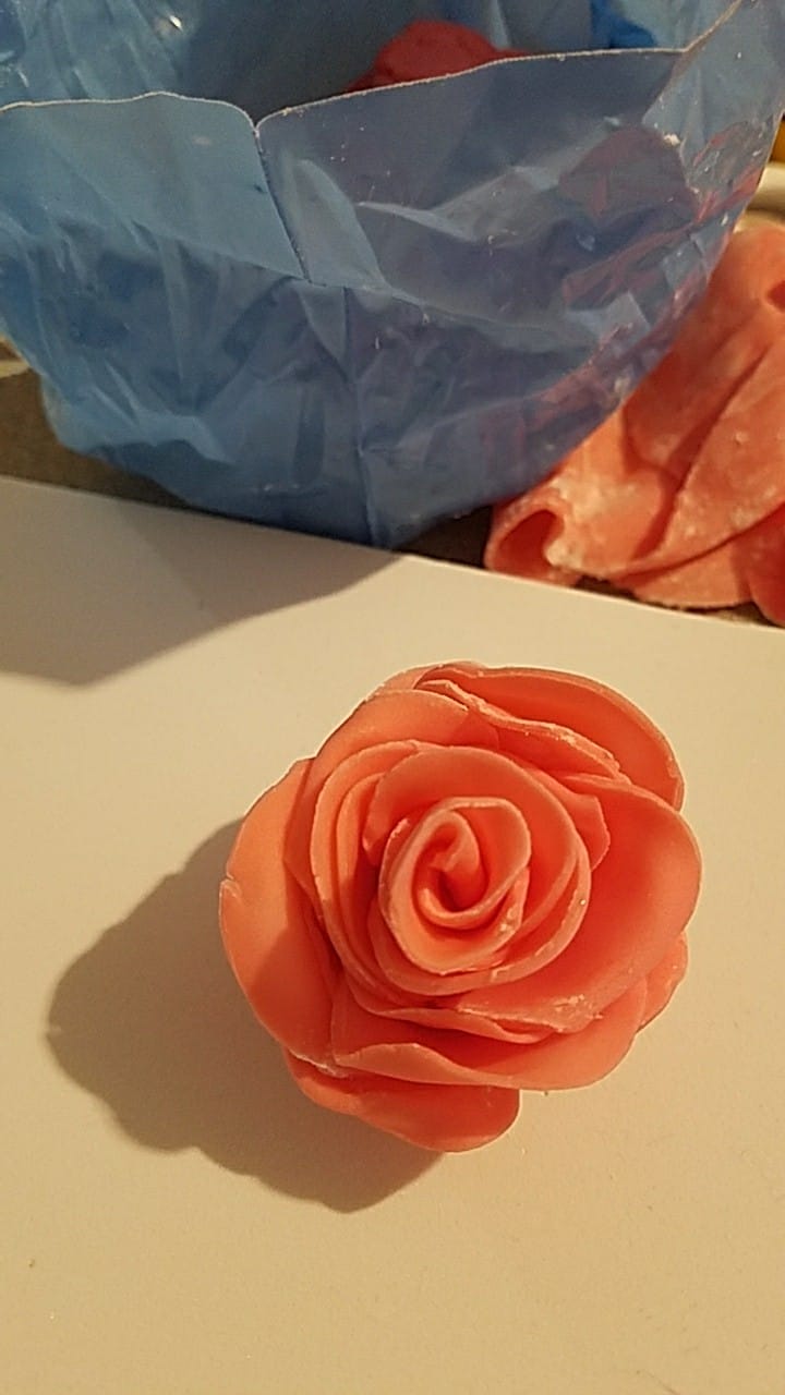 Fondant rose