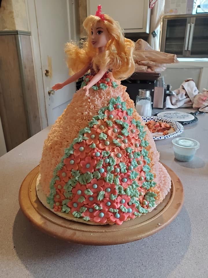 Barbie cake