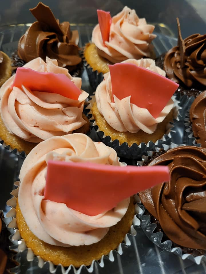 Strawberry cupcake